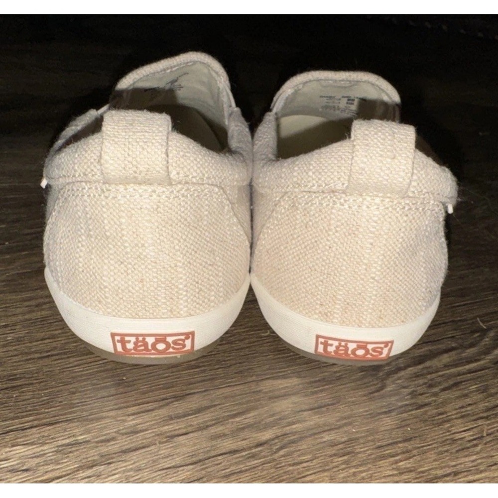Taos Dandy Natural Hemp Comfort Shoes Casual Walking Sneakers Boho Women's 7.5 - Picture 4 of 14